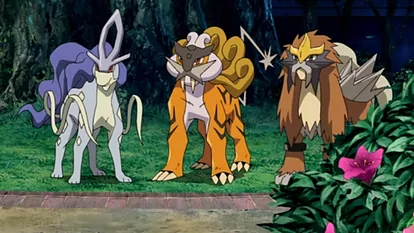 son perros entei raikou y suicune