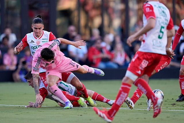 Inter Miami dedicates shootout win over Necaxa to injured Lionel Messi in Leagues Cup