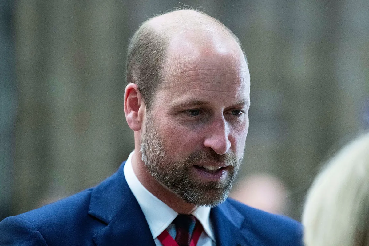 Prince William gets shy after transporting people to another era with his traditional attire