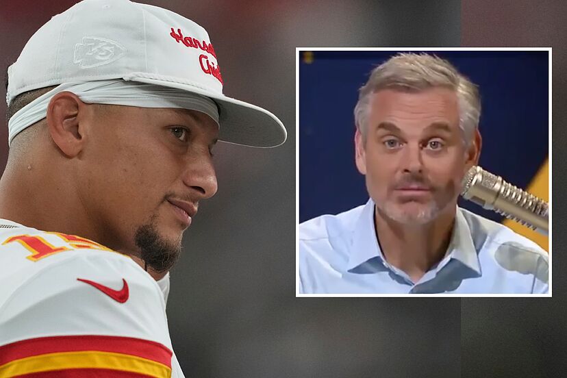 Colin Cowherd attacked Patrick Mahomes on his show; things are tough for  the Kansas City Chiefs | Marca