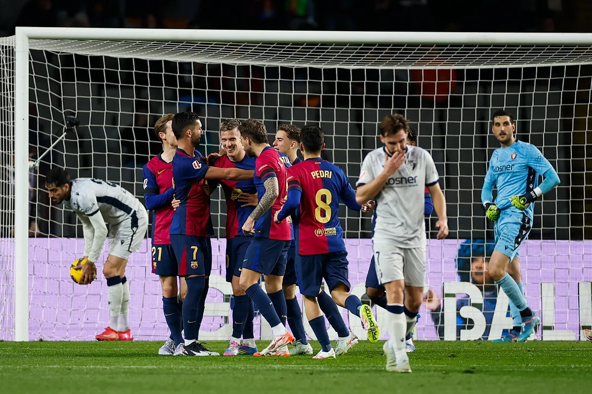 Barcelona Dominates Osasuna to Extend LaLiga Lead