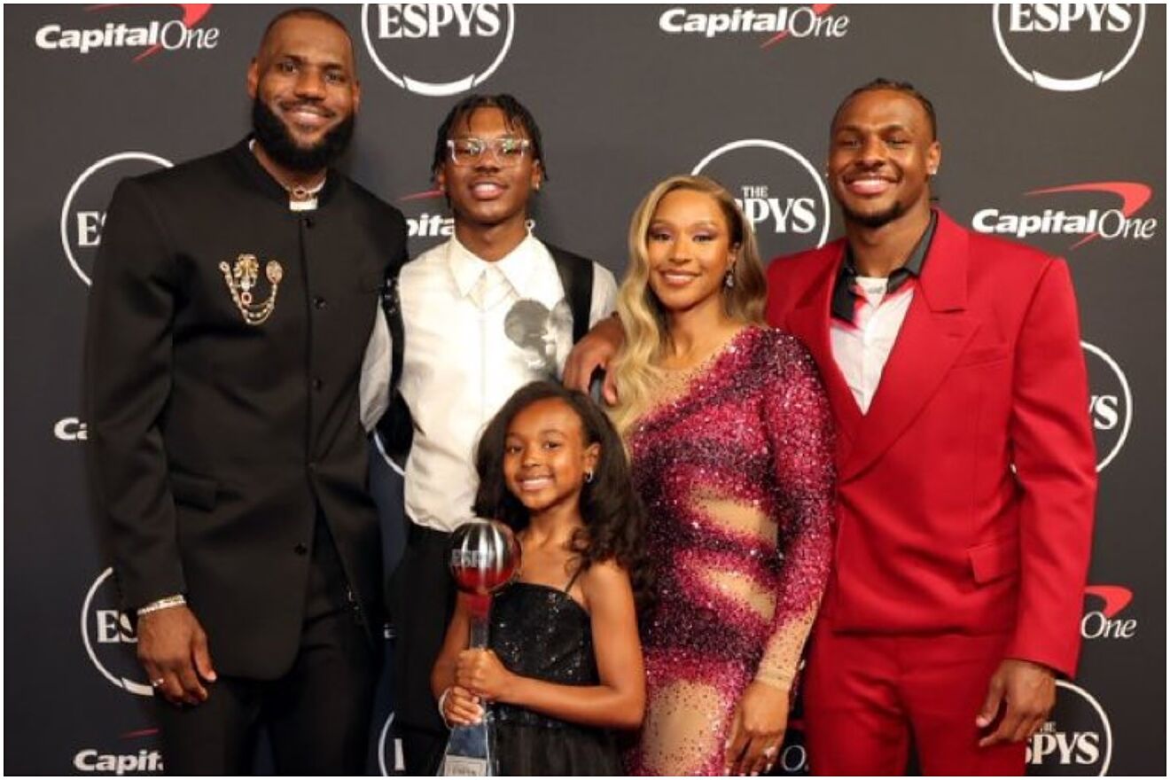 Savannah James is caught secretly spying on her daughter Zhuri, and LeBron reacts: Yo creepy a**!