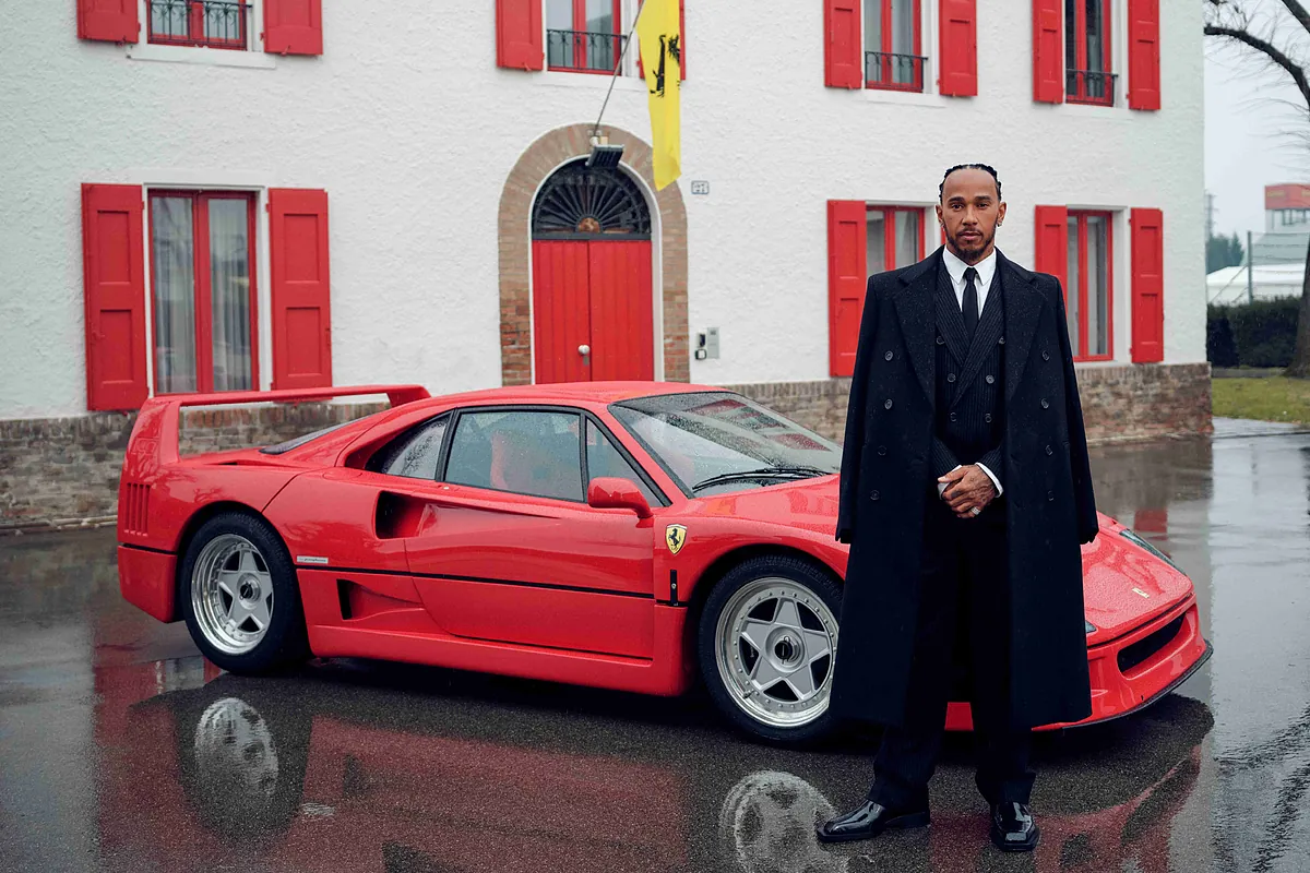El insólito sueño de Hamilton con el heredero del Ferrari F40