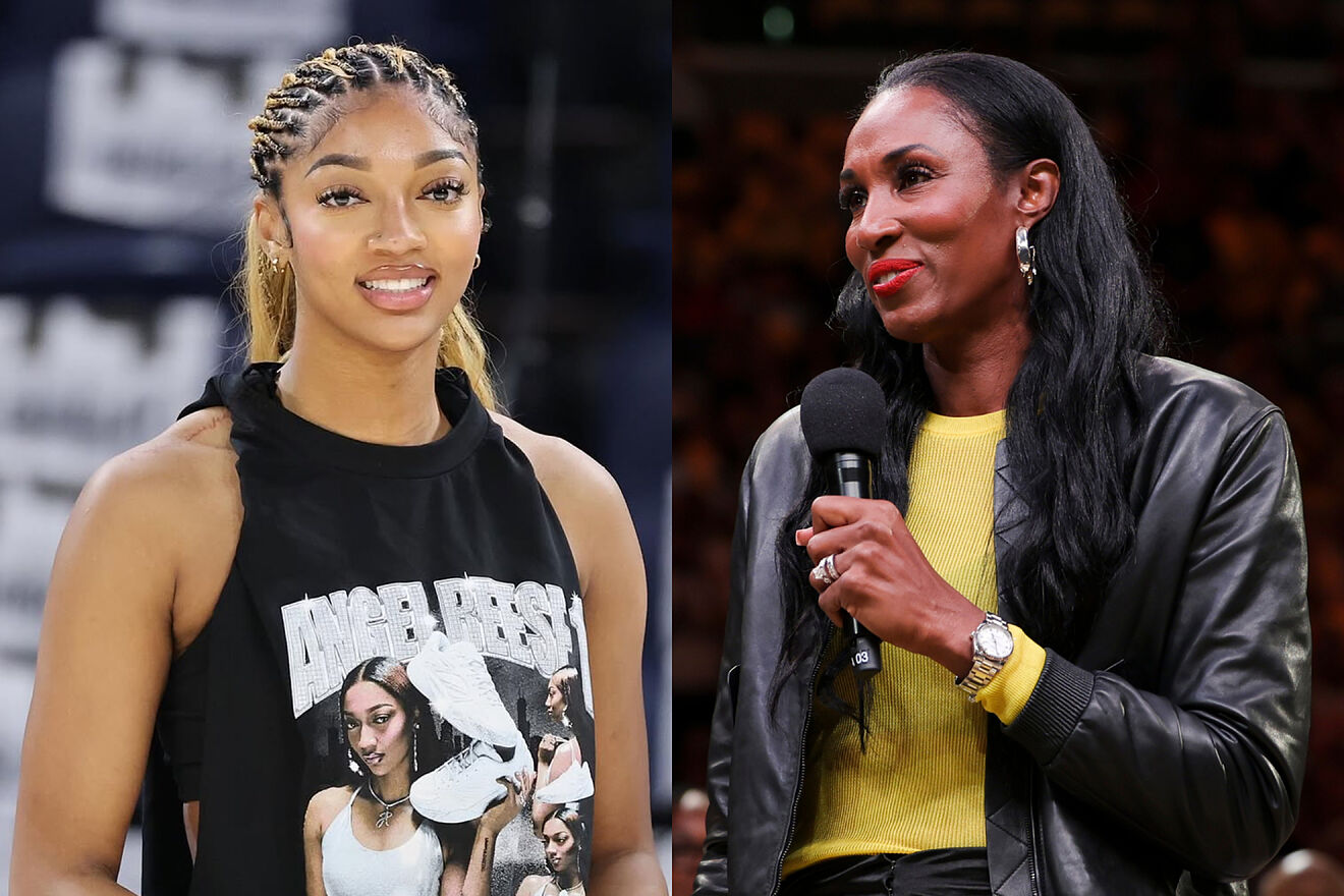 Lisa Leslie reacts with two words to Angel Reese's recent Instagram...