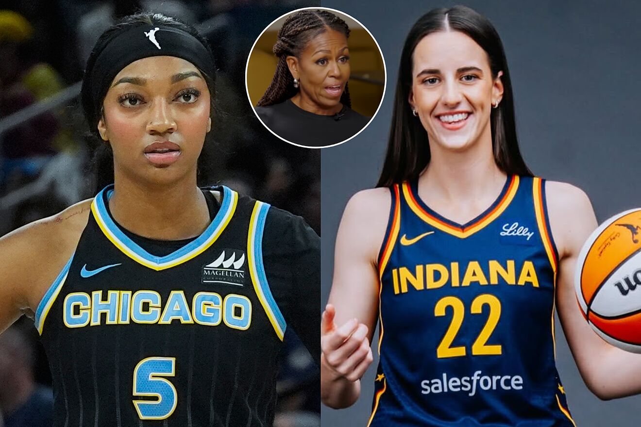 Michelle Obama shares her opinion on Angel Reese and Caitlin Clark and...