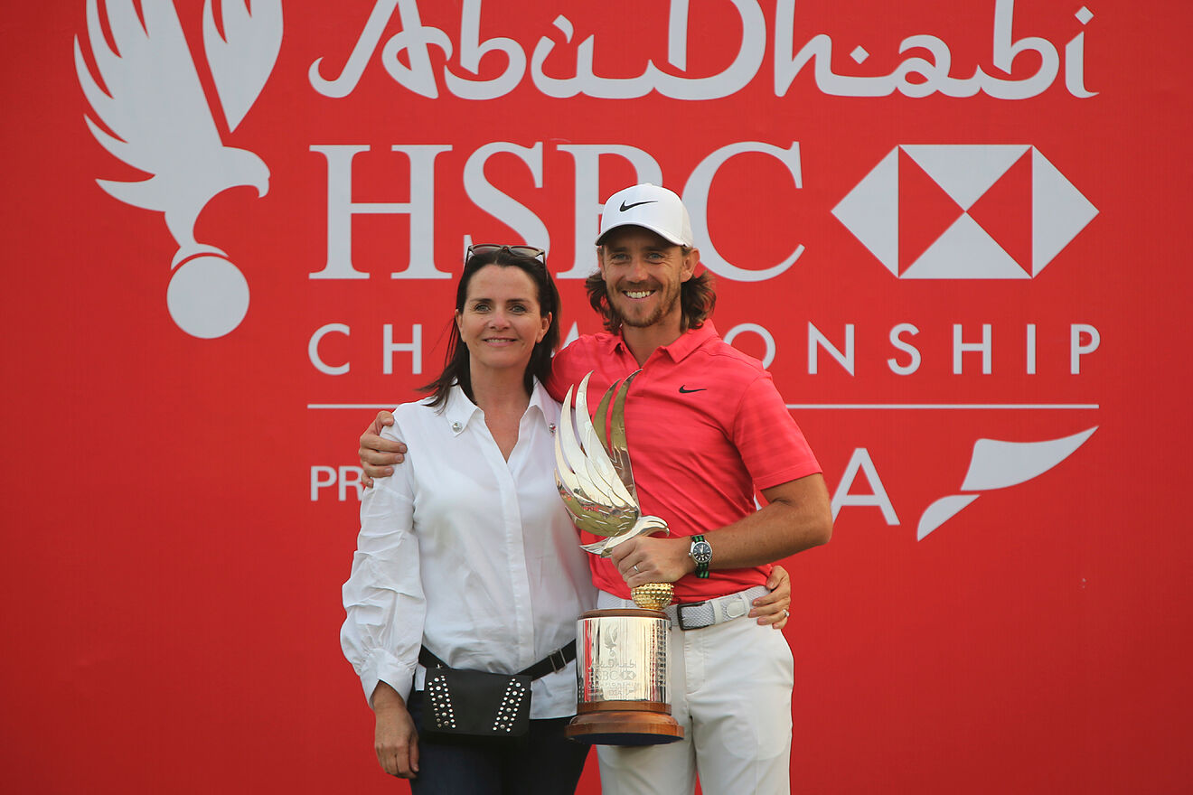 Tommy Fleetwood and wife Clare back in 2018