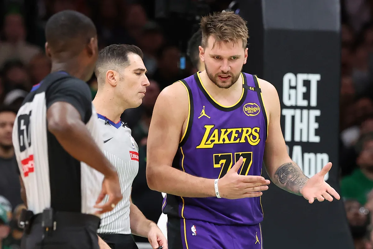 Luka Doncic makes his first mistake with the Lakers ruining a planned moment  for the team | Marca