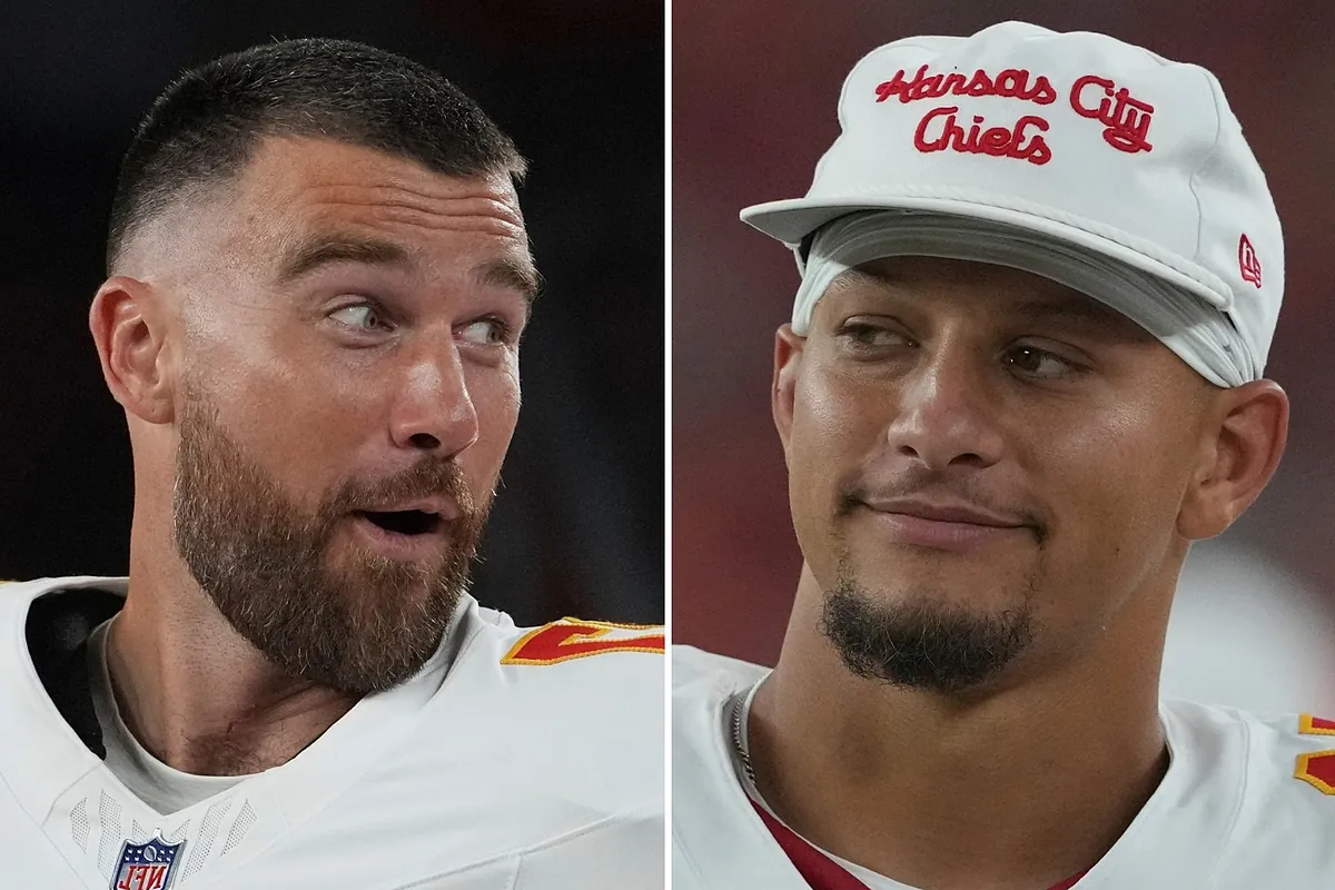 Travis Kelce tries bonding with younger teammates while Patrick Mahomes judges his conversation topic