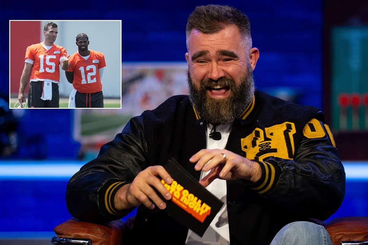 Jason Kelce can't resist mocking Browns' QB past as Joe Flacco is named  Cleveland's QB1 | Marca