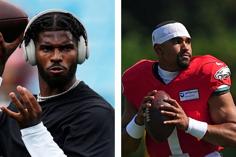 The powerful message Jalen Hurts shared with Shedeur Sanders | Marca