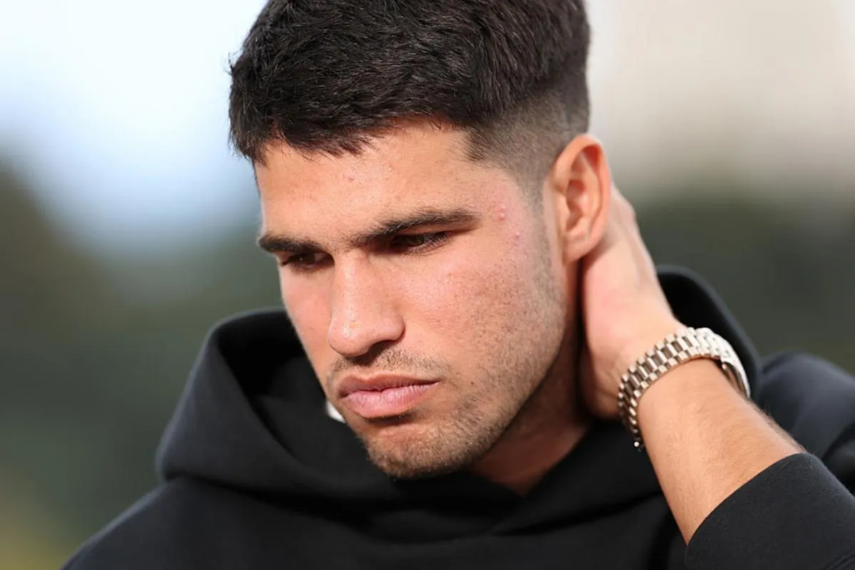 Alcaraz on Sinner's absence: "People tell me I can be number one and that pressure has killed me"