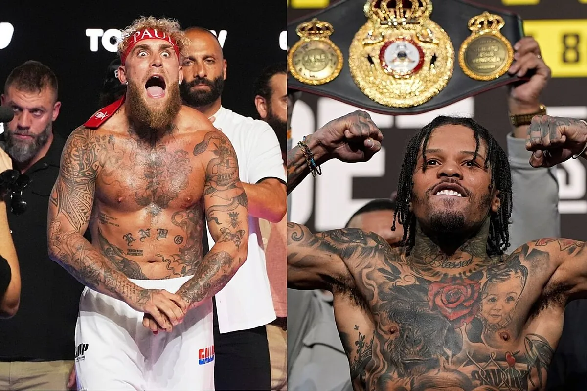 Image for article Jake Paul launches taunts and promises to shut down the little guy Gervonta Davis in upcoming exhibition