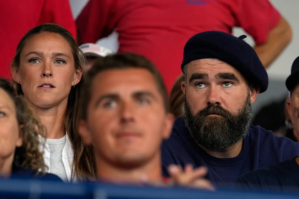 Jason and Kylie Kelce