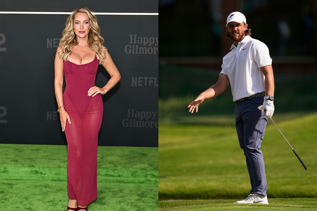 Paige Spiranac couldn't help but share her reaction to Tommy...