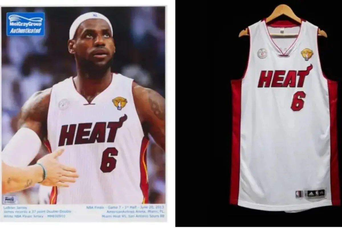 A former Miami Heat security guard makes millions of dollars by stealing jerseys like LeBron James's