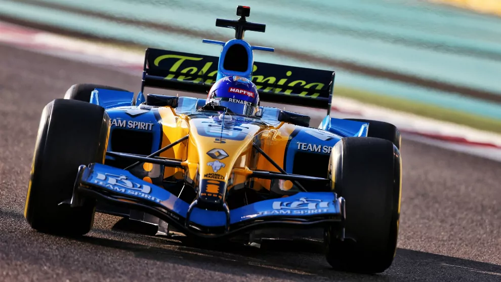 F.Alonso 2020 Renault F1 Used Bottle