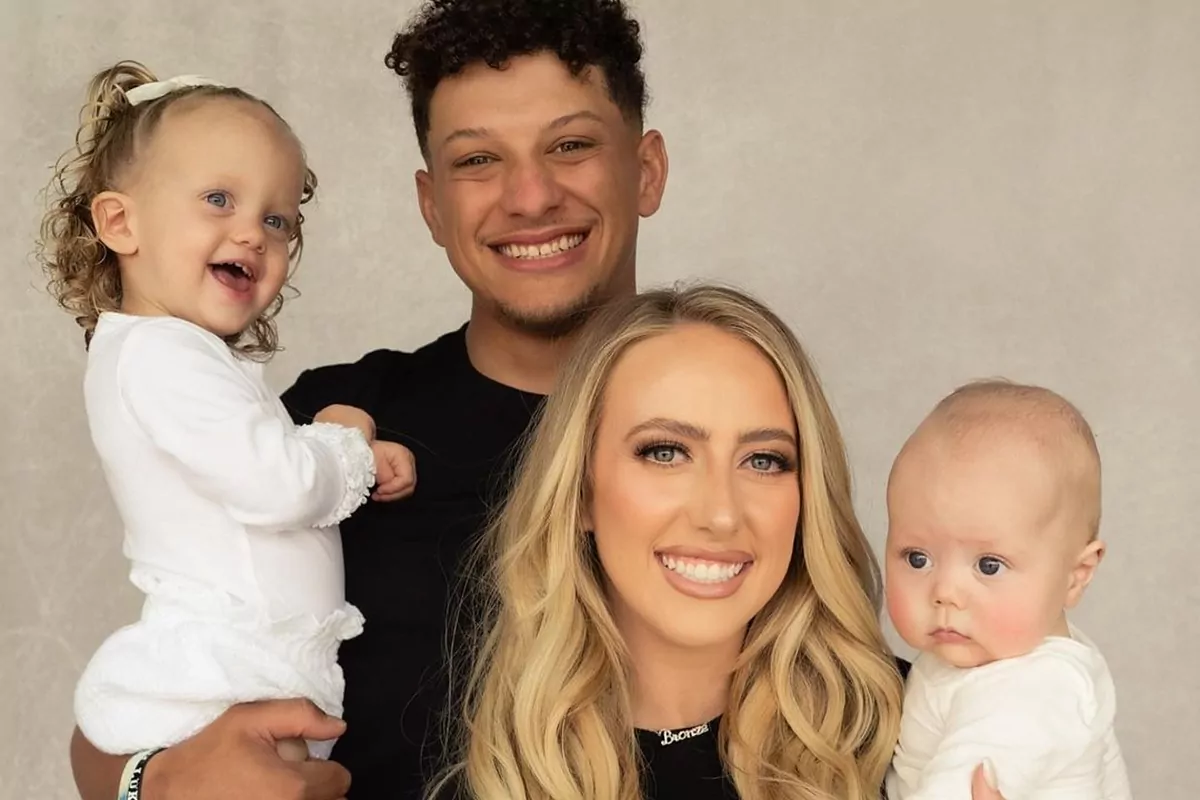 Patrick and Brittany Mahomes reveal family's unconventional naming strategy for Kids | Marca