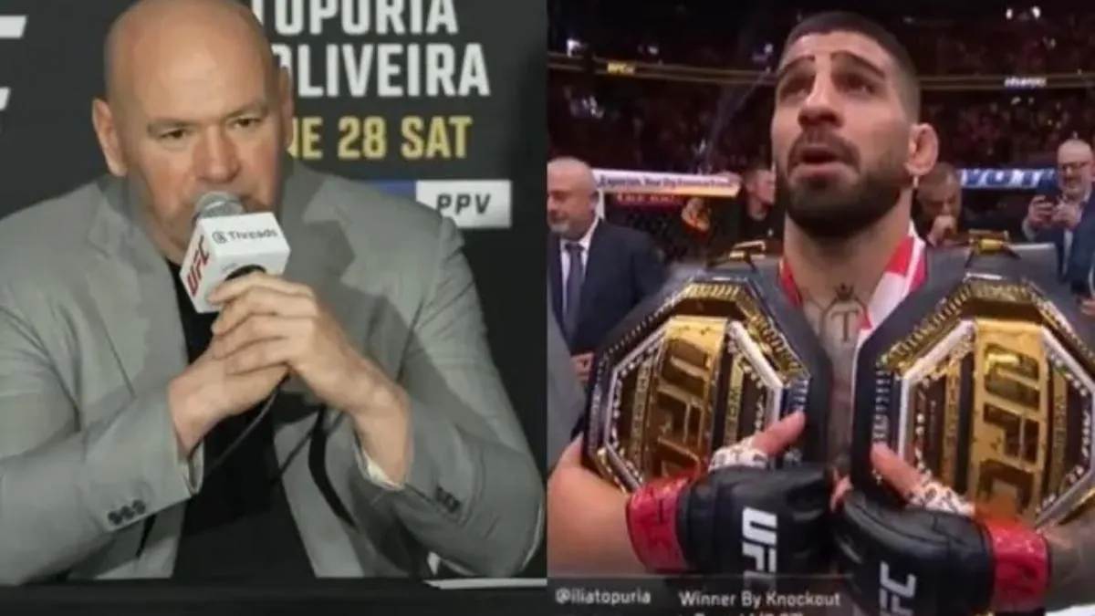 Dana White surrenders to Topuria... and compares him to Muhammad Ali