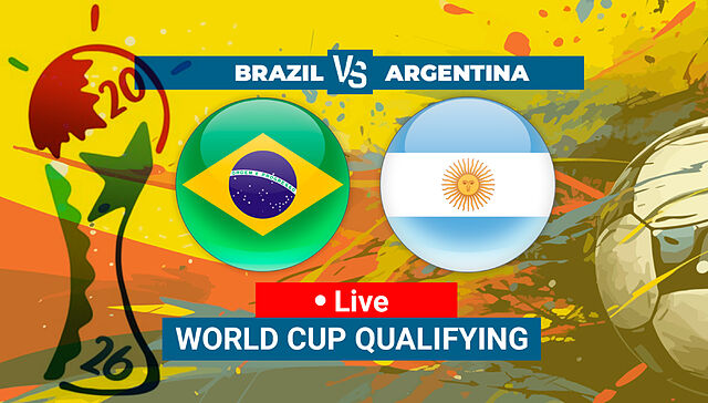 Live coverage of Brazil vs. Argentina from the Maracana.