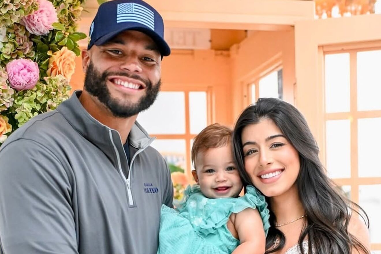 Dak Prescott and Sarah Jane Ramos will welcome their second baby in...