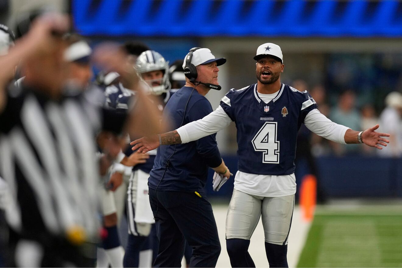 Dallas Cowboys quarterback Dak Prescott