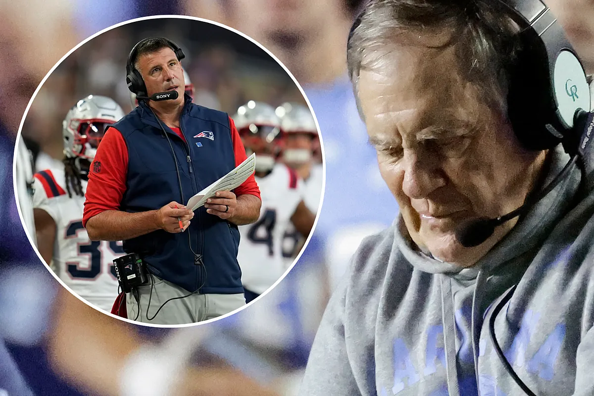 Bill Belichick had a disappointing debut with the North Carolina Tar Heels, and Patriots Head Coach Mike Vrabel sent him a strong message
