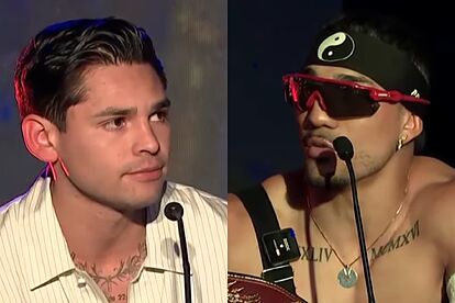 We don't give a f**k": Ryan Garcia & Teofimo Lopez trade shots at press  conference | Marca