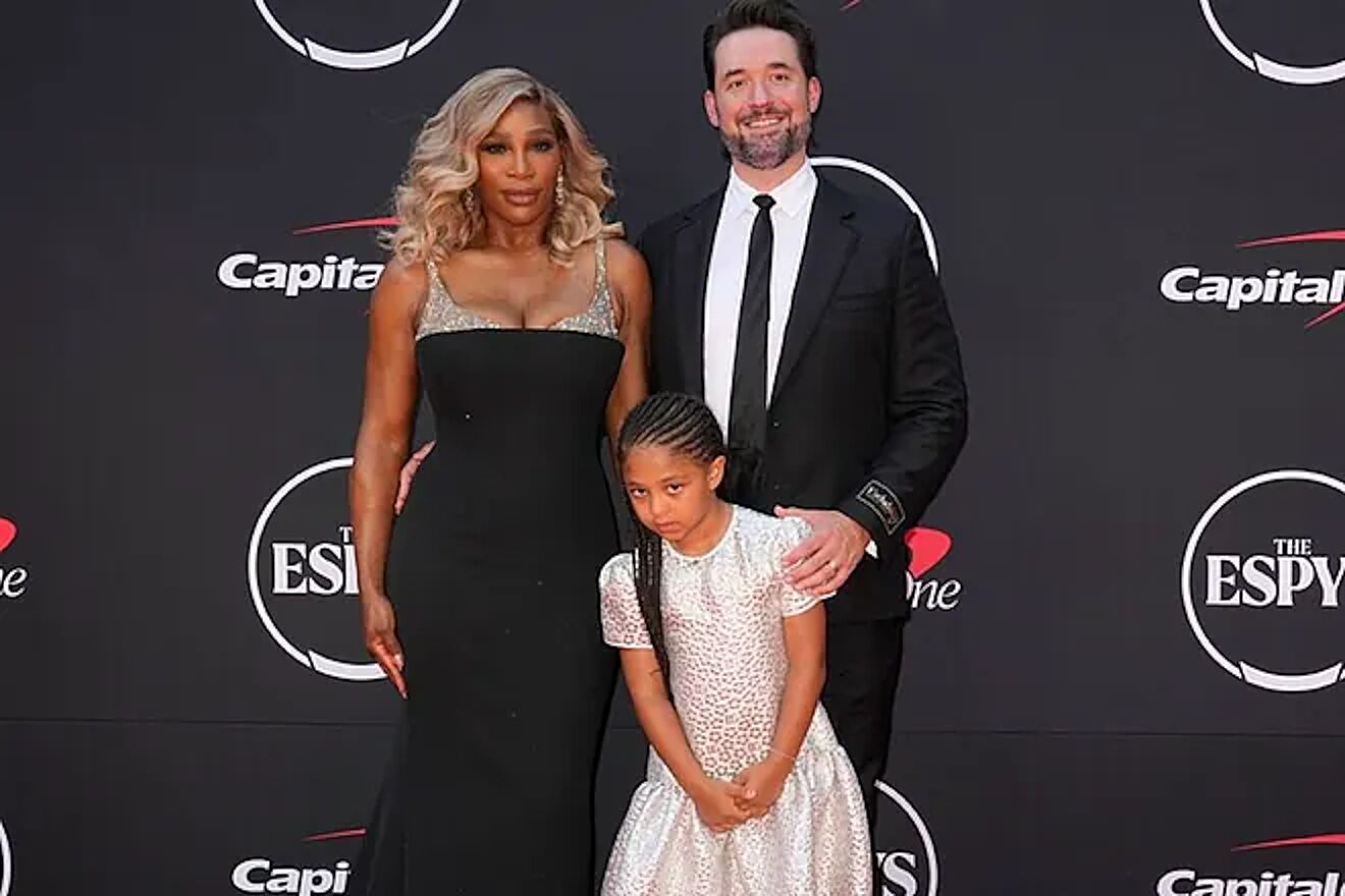 Serena Williams' husband, Alexis Ohanian, finds help from his daughter Olympia to become a Gladiator: "That's what they're there for"