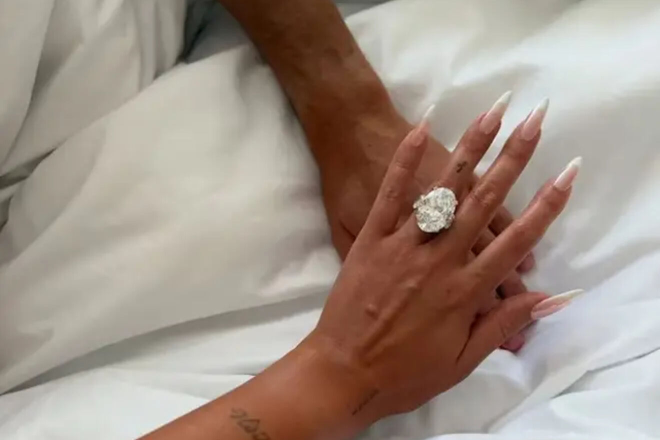 Georgina Rodríguez's millionaire ring