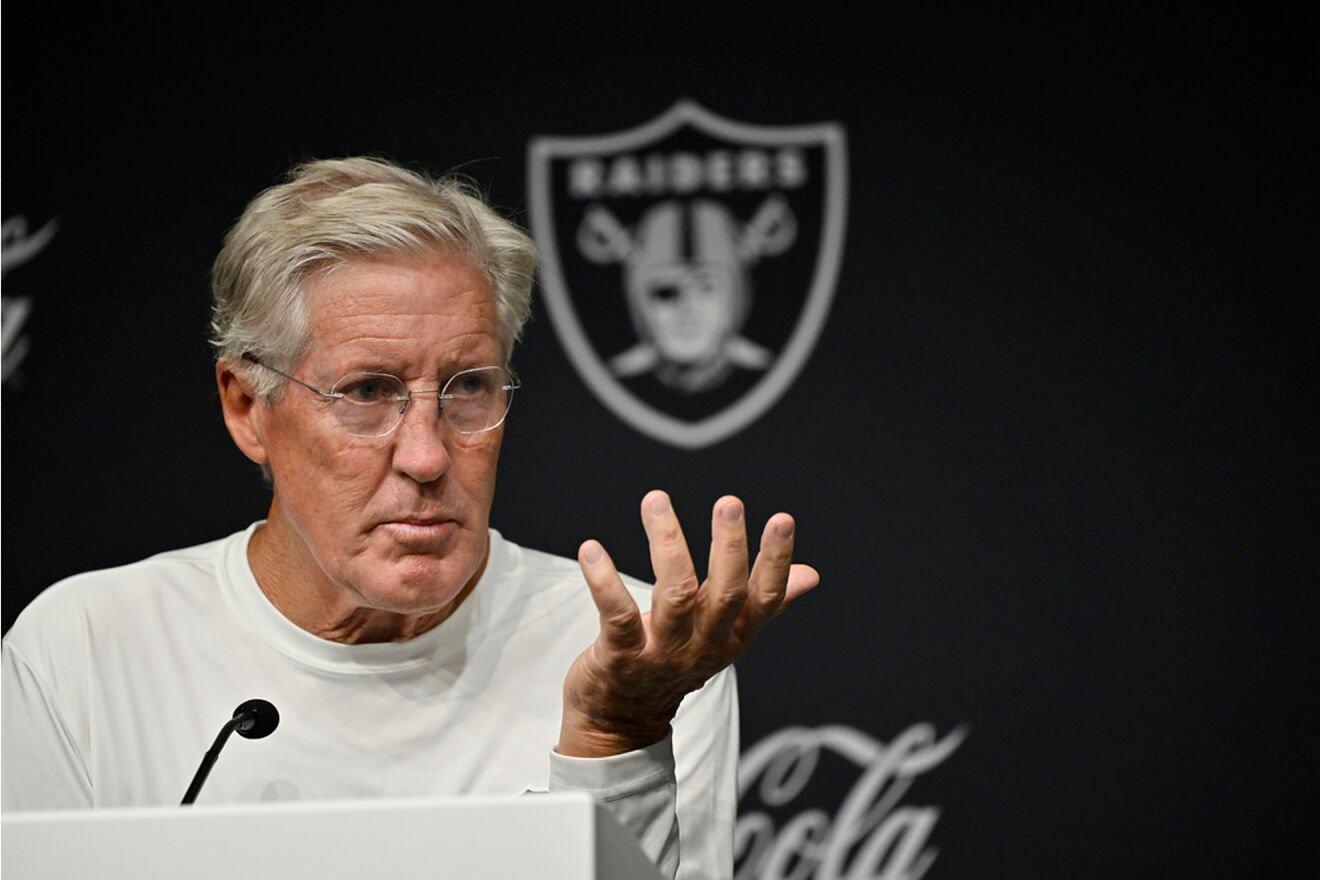 Pete Carroll opens up about the culture and vision of the Las Vegas...