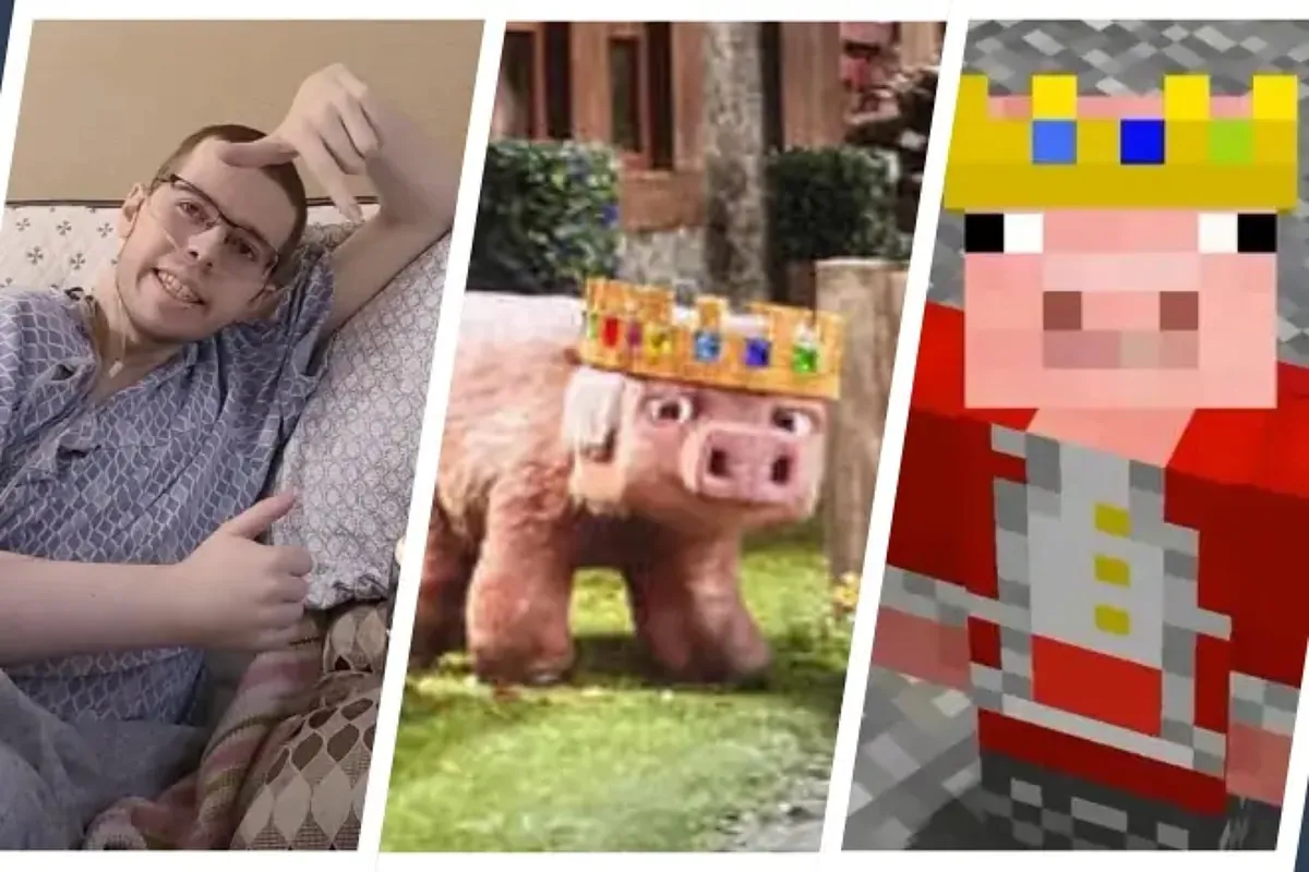 Technoblade, the crowned pig in the Minecraft movie, who was he? Marca