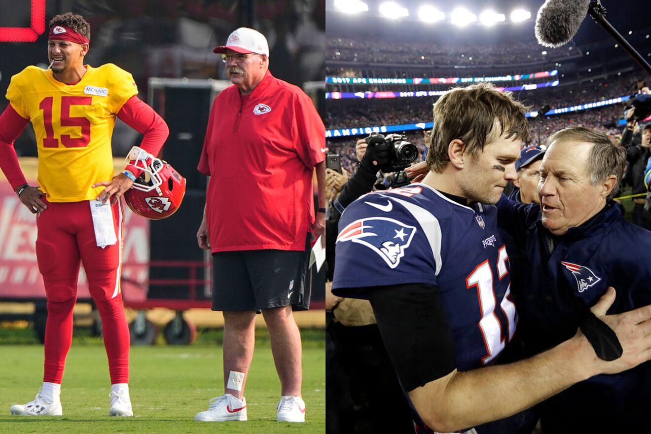 Patrick Mahomes and Andy Reid's Chiefs reminds of the Tom Brady and Bill Belichick Patriots in more ways than one