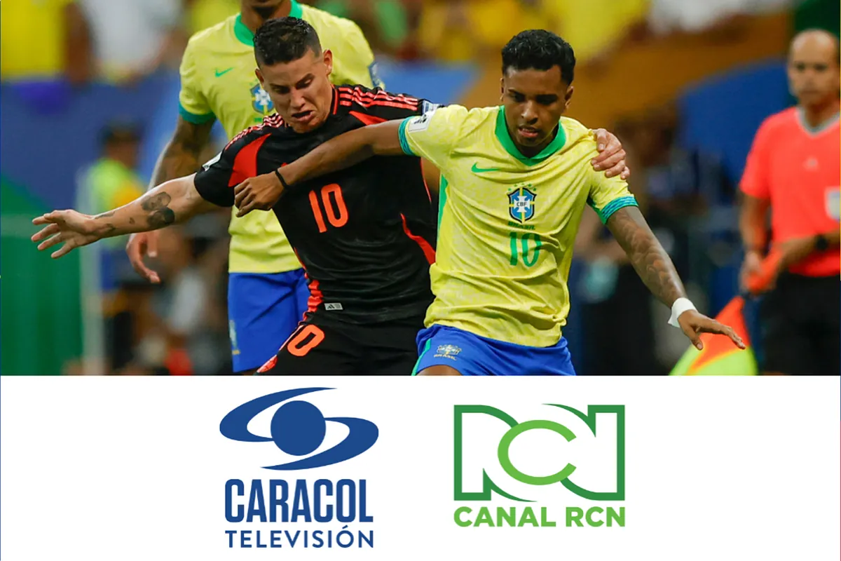 Canal RCN sorprende a Caracol TV con subida de rating en Brasil vs ...