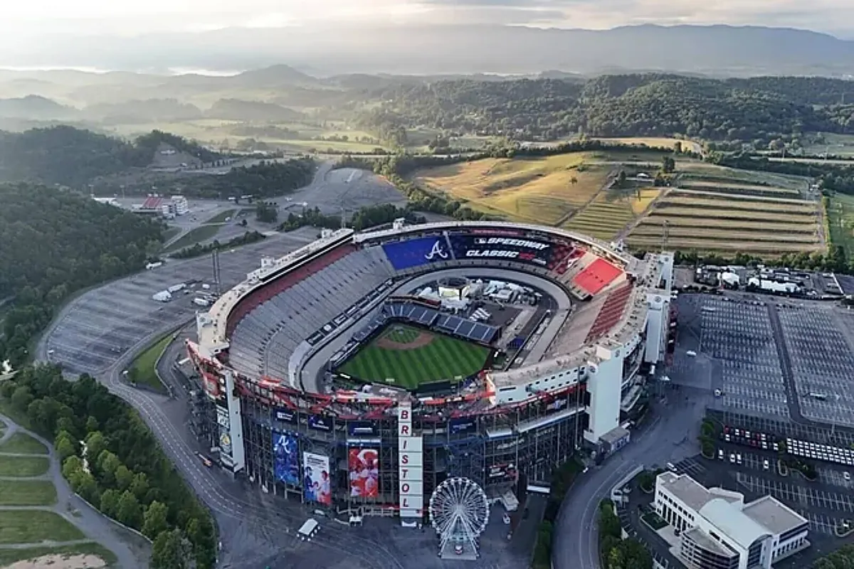 MLB will play on a Nascar track for a day and set a record on an unprecedented field
