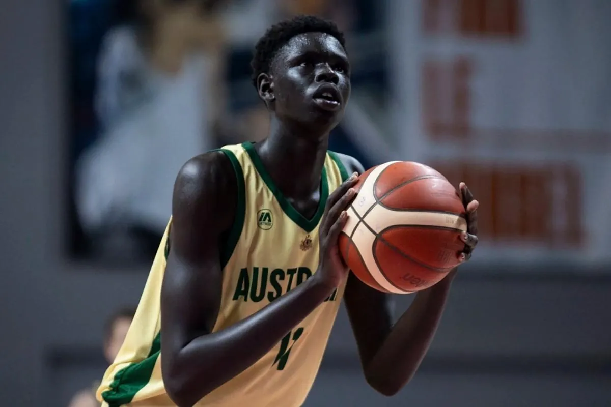 The 7ft 6in, 17-year-old Australian Wembanyama who is amazing the world