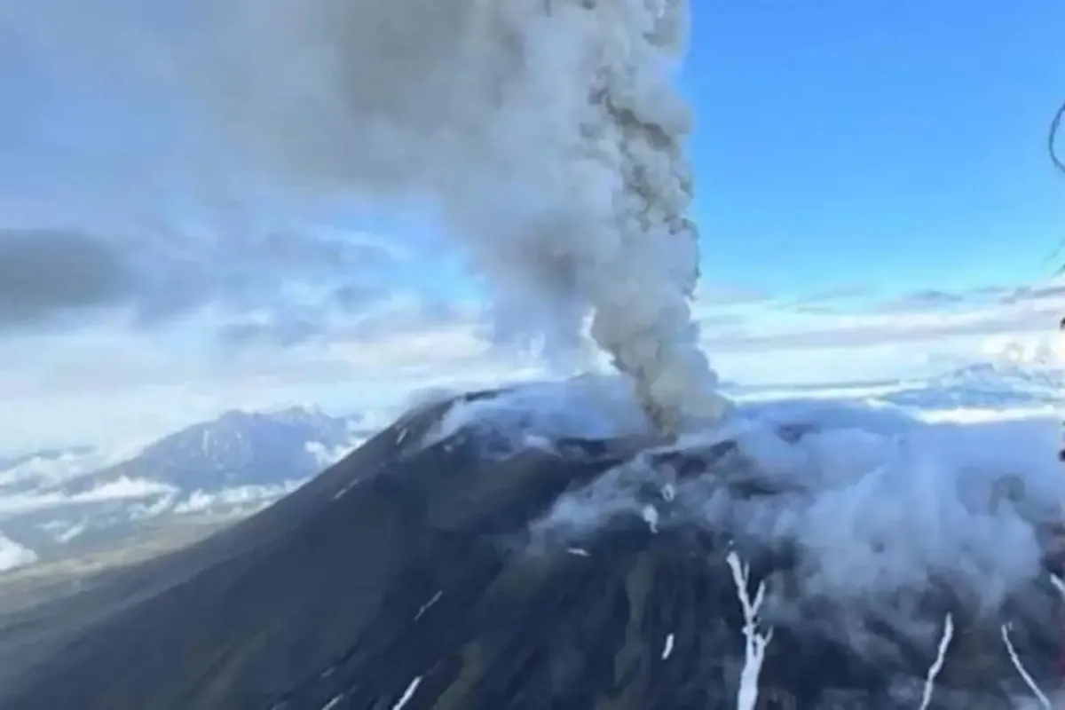 Russia's Krasheninnikov volcano erupts for the first time in 600 years