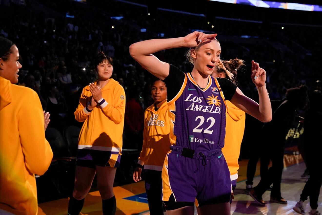 Cameron Brink is back with the LA Sparks after a long year of absence.