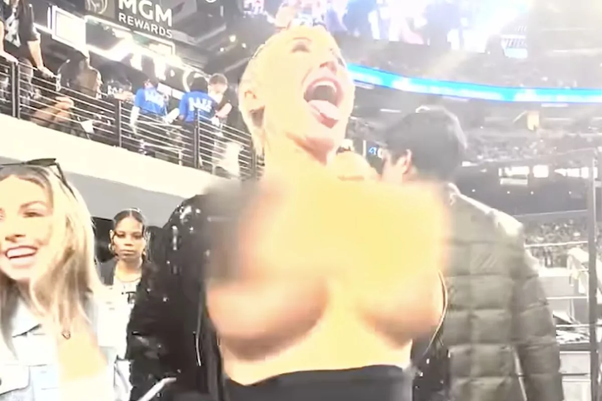 Danii Banks plays down controversy after showing her breasts at Raiders  game and being ejected: The kids didnt see me | Marca