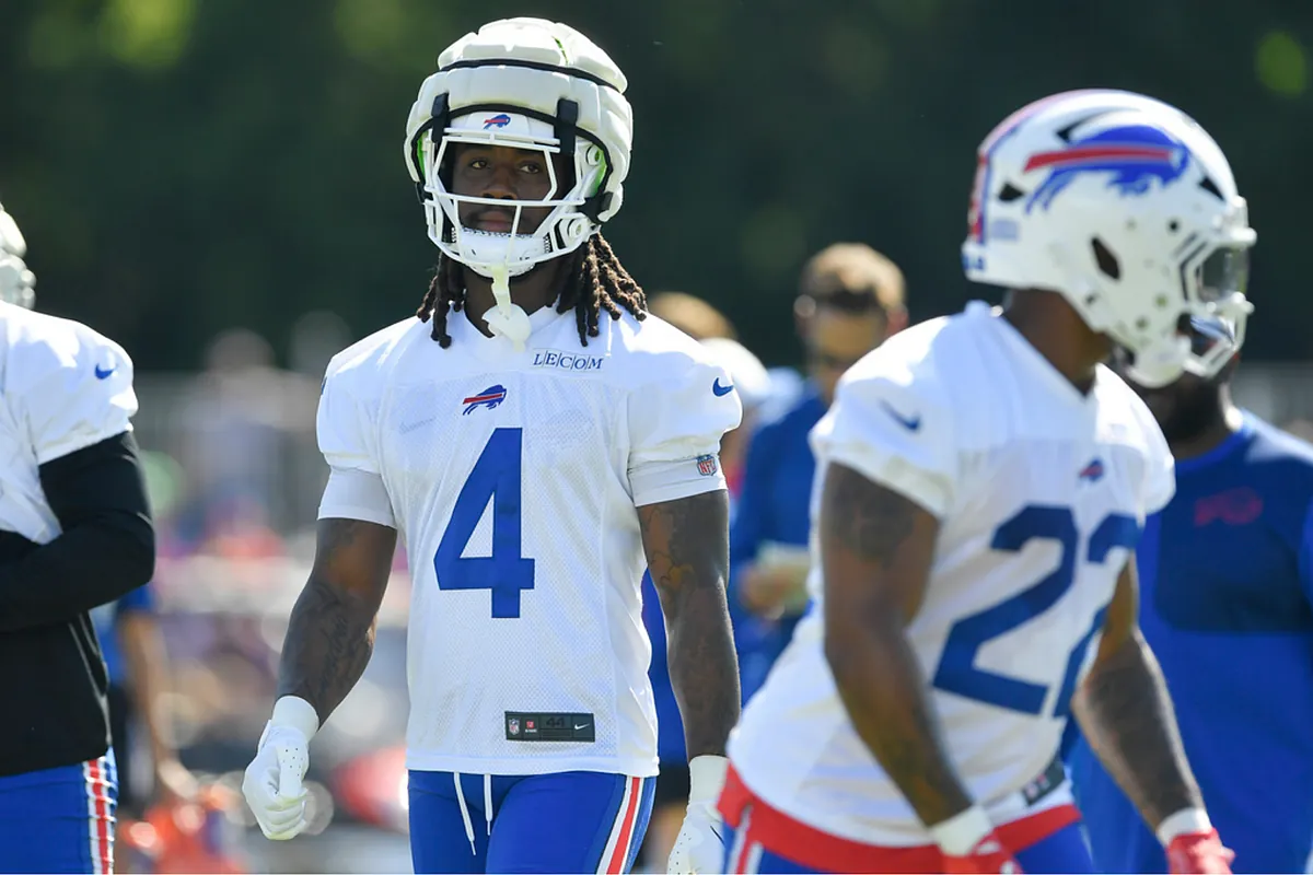 Cris Carter's tough advice to James Cook to get the Bills' attention: 'fake' an injury