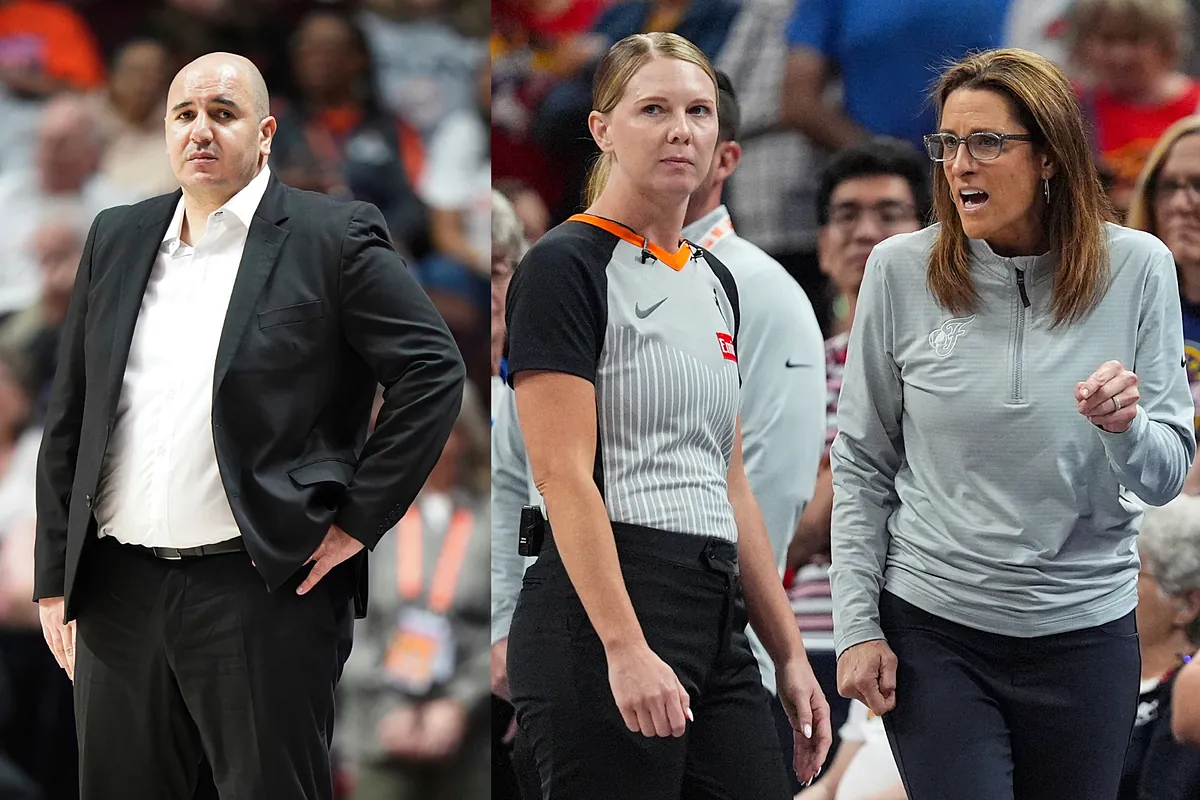 Rachid Meziane, Sun coach, defends Marina Mabrey in the altercation with  Caitlin Clark, and Stephanie White agrees with him on one point | Marca