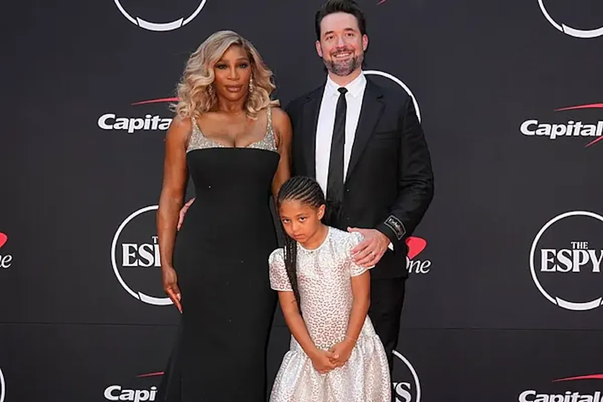 Serena Williams' husband, Alexis Ohanian, finds help from his daughter Olympia to become a Gladiator: "That's what they're there for"