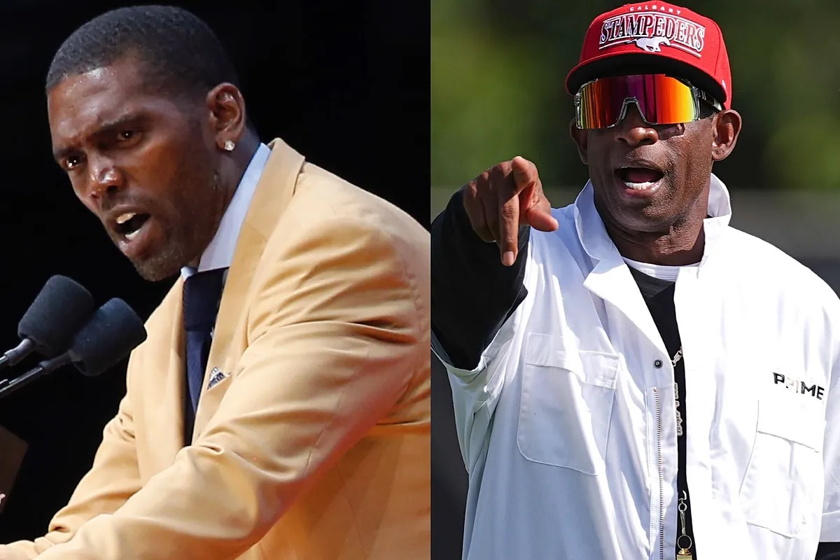 Deion Sanders gives one last message of motivation to his playes as Colorado welcomes Randy Moss before the new NCAA season begins