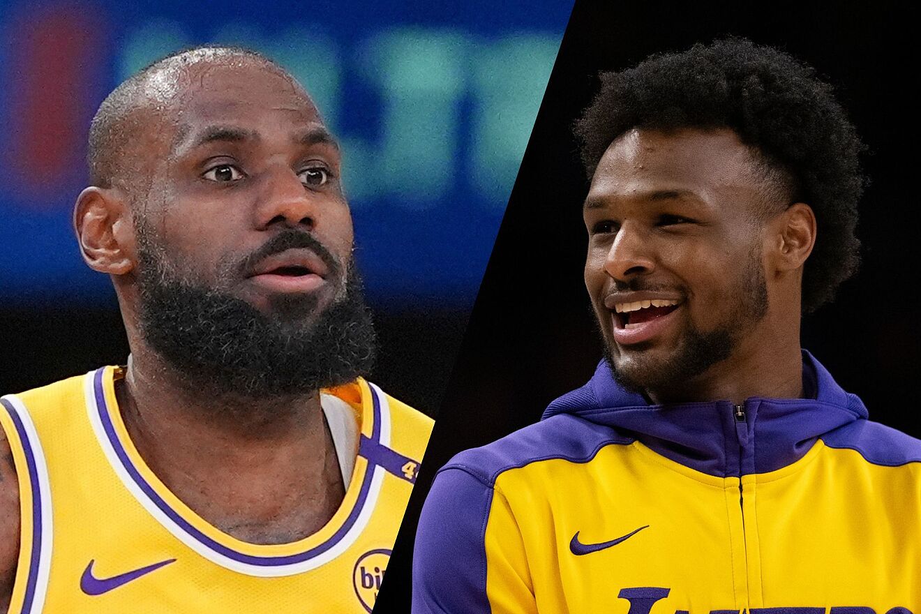LeBron James soaks up quality time with Bronny savoring what could be...