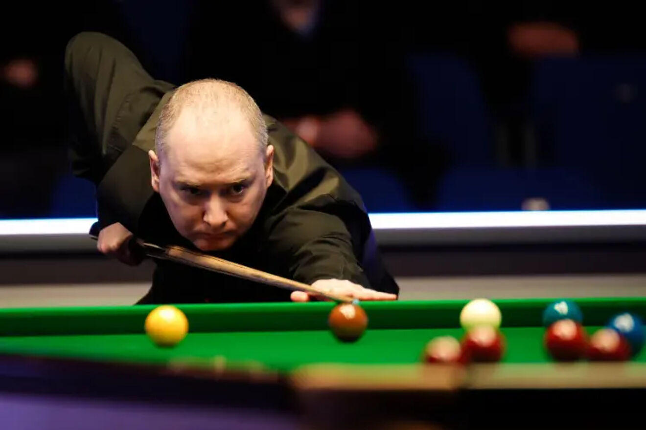 Graeme Dott at the 2024 Wuhan Open.