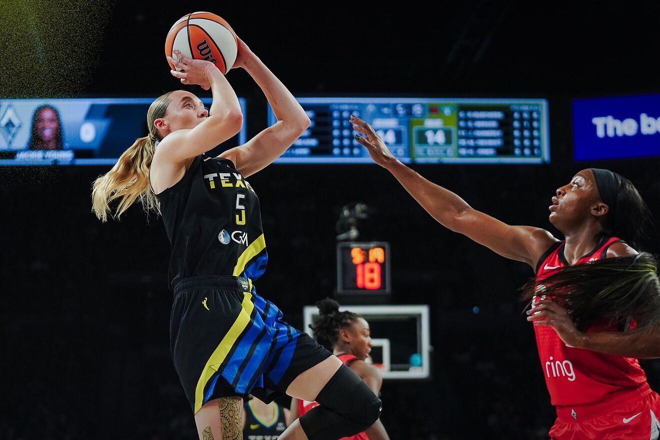 Paige Bueckers makes WNBA history in loss against MVP A'ja Wilson