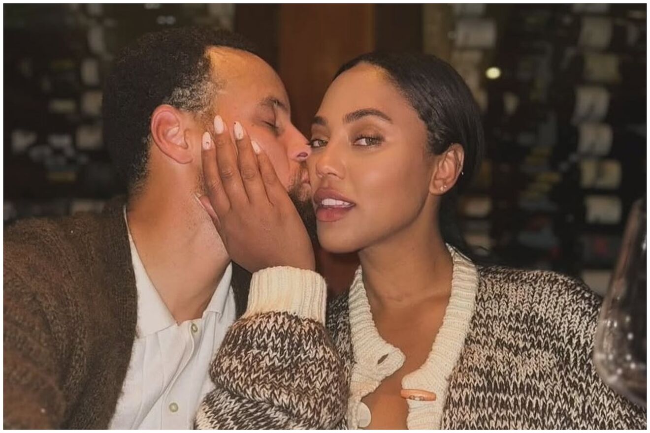 Stephen Curry and Ayesha Curry