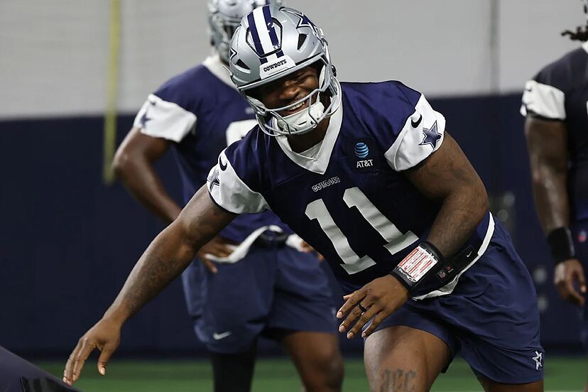 Micah Parsons makes an unexpected move at Cowboys training camp amidst the drama over trade request | Marca