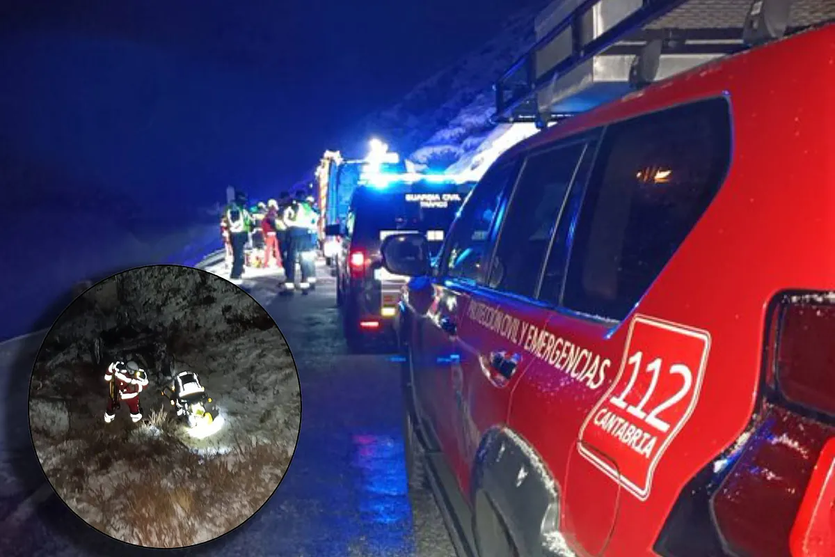 Trágico accidente en Cantabria: Cuatro jóvenes pierden la vida al despeñarse su vehículo por un barranco