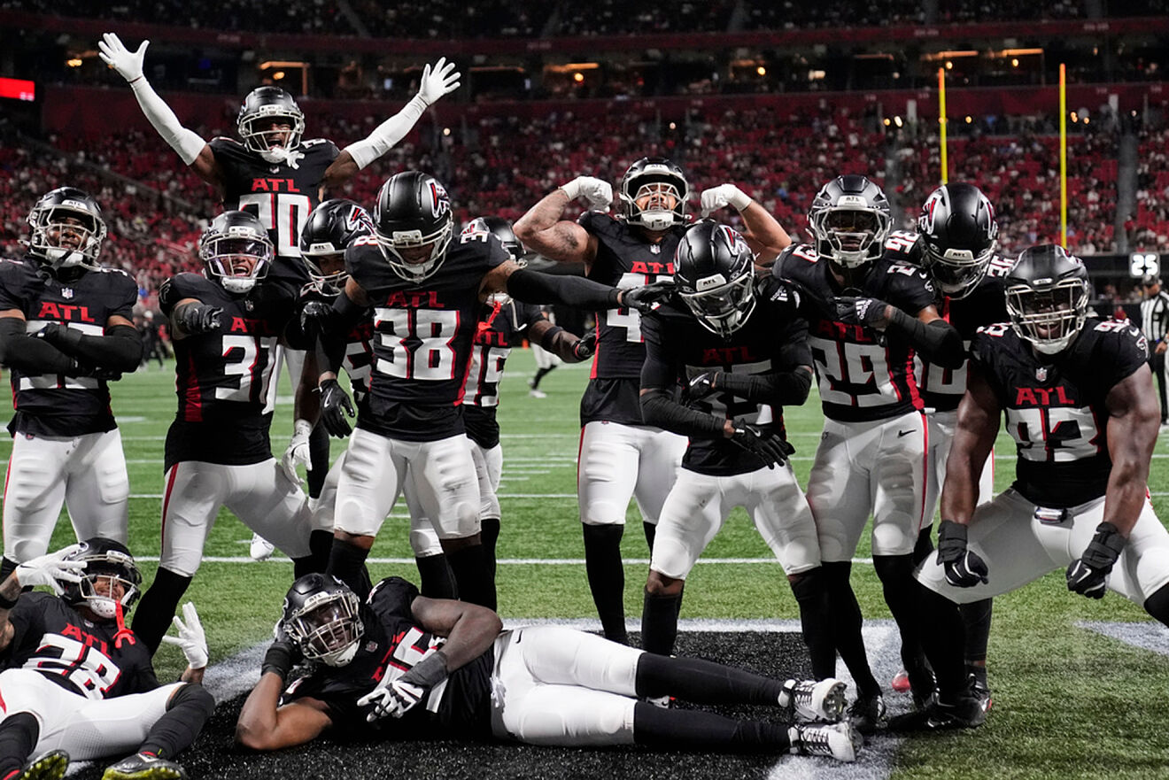 Atlanta Falcons in action