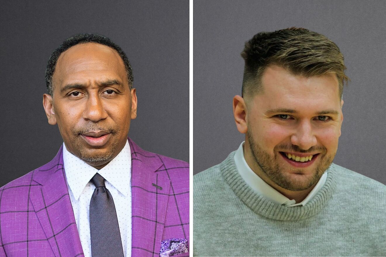 Stephen A. Smith explained why he doesn't criticize Luka Doncic,...